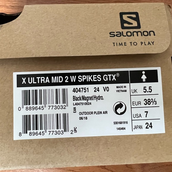 Salomon Ultra Mid GTX Spikes Boots 7 - Picture 8 of 9